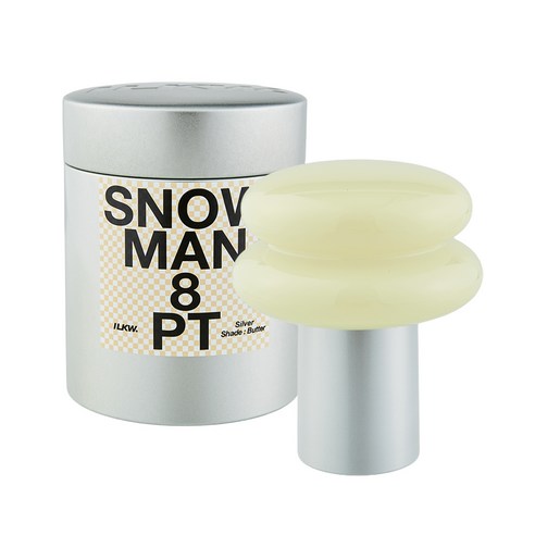 일광전구 SNOWMAN8 Portable Silver, Shade Butter