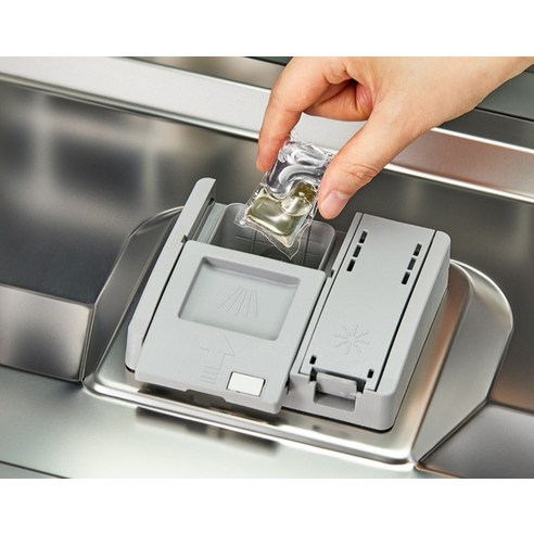 스웨이 식기세척기세제 올인원 액체캡슐 55개입, 440g, 1개 후기 분석 - 보관 용이성