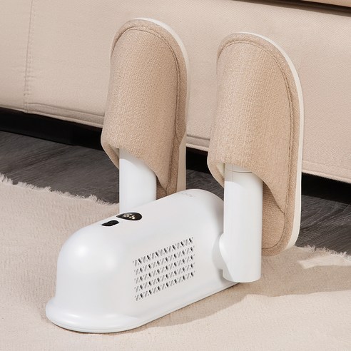 보아르 슈즈쏙 휴대용 소독 살균 관리 신발 건조기 후기 분석 - 신발 착용 예시 1