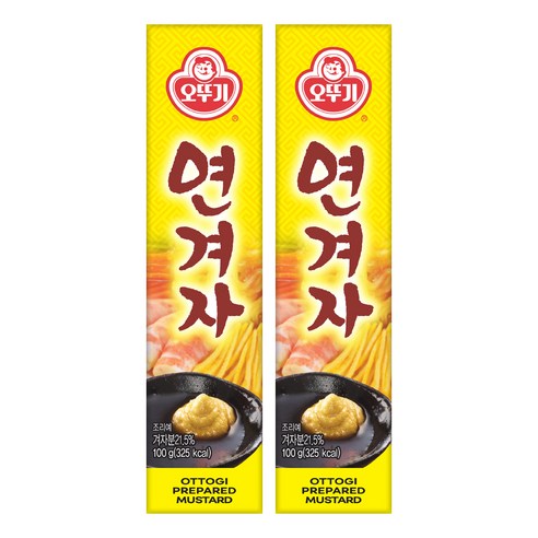 오뚜기 연겨자, 100g, 2개