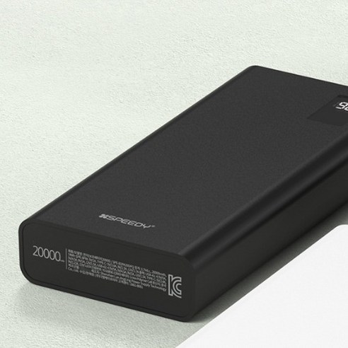 스피디 슬림핏 PD 20W 고속충전 보조배터리 20000mAh + C타입... 개봉기 | 실사용 후기 - 상품 이미지 2