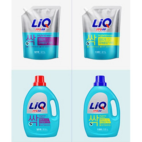 리큐 진한겔 하이브리드 드럼세탁기용 액상세제 리필 후기 분석 - 최종 패키지 요약