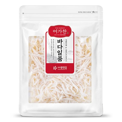 어가찬 조미 오징어채, 1kg, 1개
