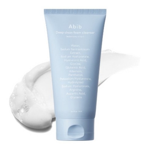 아비브 딥클린 폼 클렌저 수분초 히알루론 폼 이미지 2