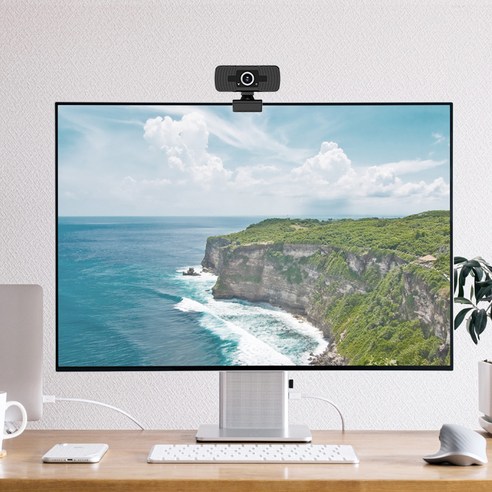 홈플래닛 방송용/수업용 HD웹캠 화상카메라 (마이크내장) 솔직 후기 | 실사용자 리뷰 분석 - 상품 이미지 2