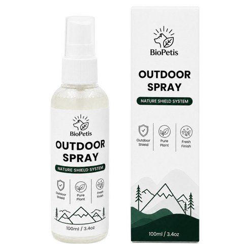바이오페티스 강아지 산책 스프레이, 그린, 1개, 100ml
