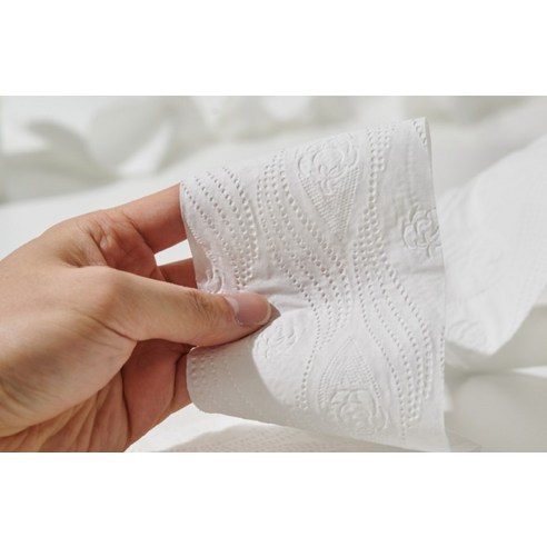 부드러움과 경제성을 겸비한 코디 순백 3겹 천연펄프 화장지