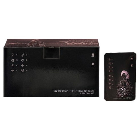 구전녹용 정경부인 30p + 쇼핑백, 1.5L, 1박스