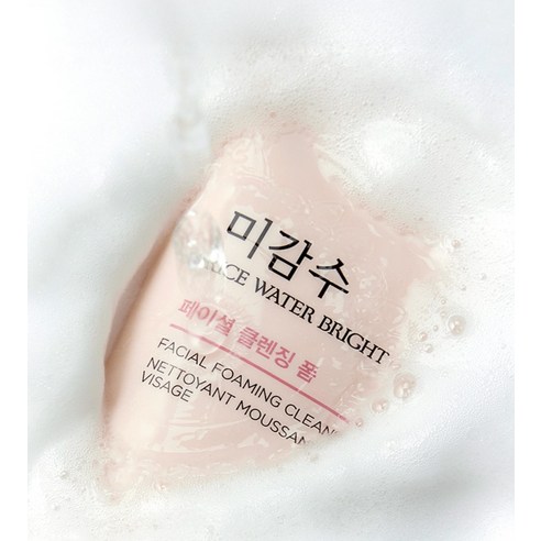 더페이스샵 미감수 브라이트 클렌징폼, 300ml, 2개 후기 분석 - 거품 밀도 테스트
