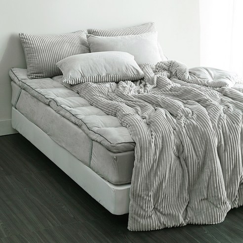 라뽐므 노르빅 이불 소재 확대 컷