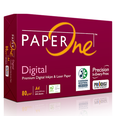 페이퍼원 디지털 복사용지 80g, A4, 500개