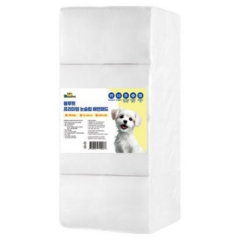 블루펫 프리미엄 논슬립 강아지 배변패드 무향 45g, 150개입, 1개