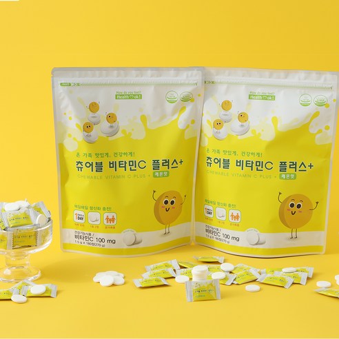 헬퍼장 츄어블 비타민 C 플러스 영양제 180정, 1개 맛있게 먹은 솔직 후기 - 상품 이미지 4