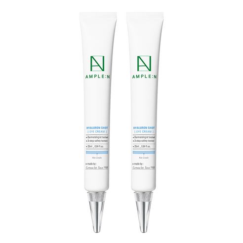 코리아나 앰플엔 히알루론샷 아이크림2, 25ml, 2개