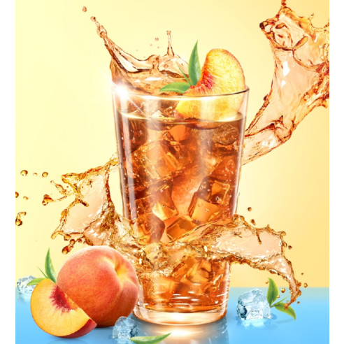 립톤 아이스티 믹스 복숭아맛 후기 분석 - 입자 디테일