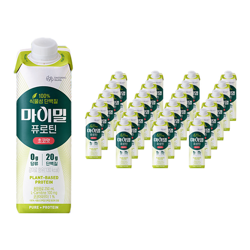 마이밀 정품 퓨로틴 초코맛 250ml, 24개 실사용 후기 | 효과 있을까? - 상품 이미지 1