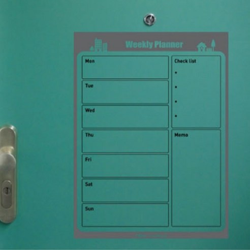 메모랑보드랑 무점착 스파이더 메모보드 주간계획표 투명 육아맘 솔직 후기 | 실사용 리뷰 - 상품 이미지 2