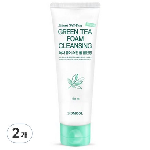 시드물 녹차 퓨어 스킨 폼클렌징 솔직 후기 | 실사용자 리뷰 분석 - 상품 이미지 1