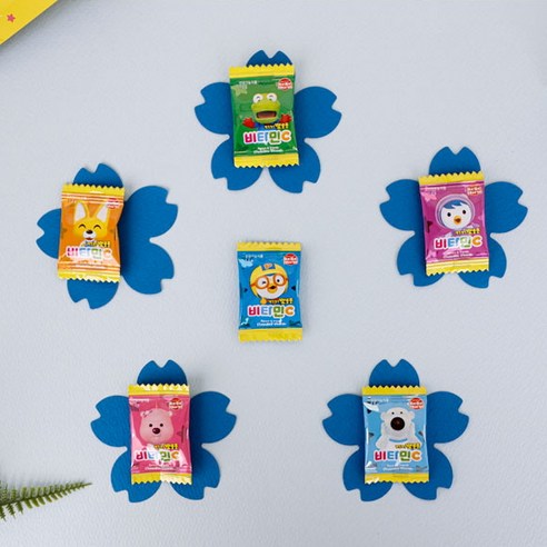 아이들에게 즐거운 비타민 C 복숭아맛 츄어블