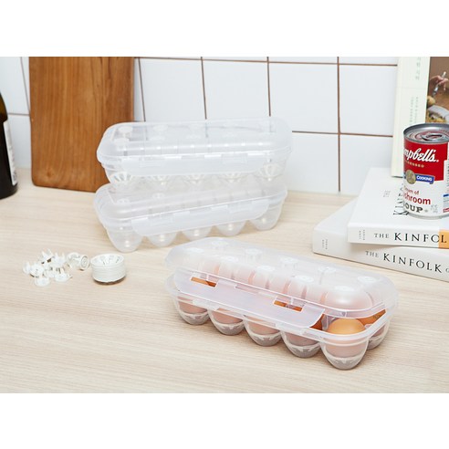 코멧 심플한 계란케이스 10구 3p 실사용 후기 | 효과 있을까? - 상품 이미지 2