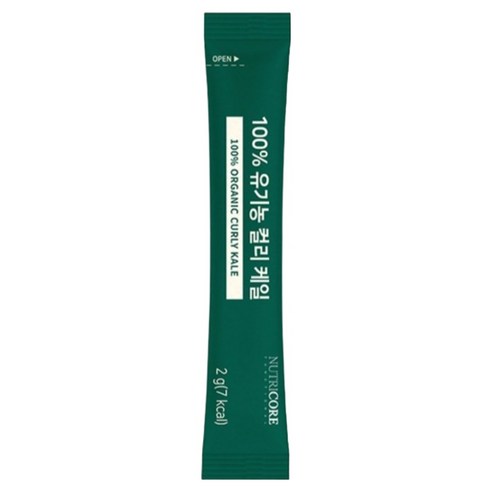 뉴트리코어 100% 유기농 컬리 케일 분말 14p 28g, 5개 이미지 3