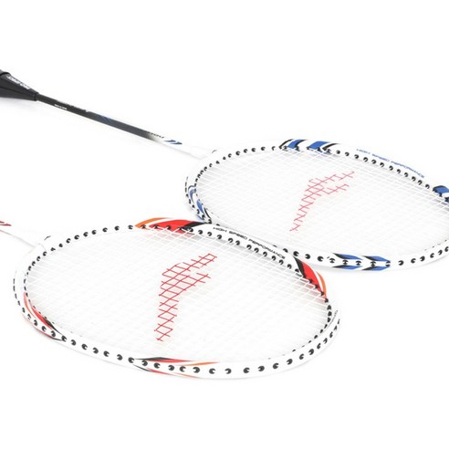 프로스펙스 배드민턴 라켓 2종 세트 후기 분석 - 전용 가방 수납 모습