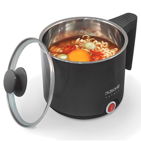 키친아트 라팔 라면 멀티포트 1L 블랙 솔직 후기 | 실사용자 리뷰 분석 썸네일