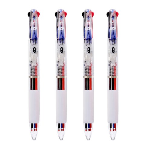 탐사 펜카이브 부드럽게 써지는 3색 젤펜 0.38mm 4종 세트, 혼합색상, 1세트