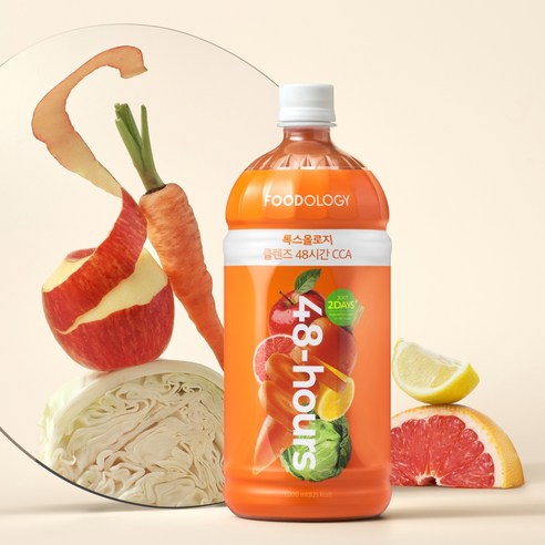 푸드올로지 톡스올로지 48시간 CCA 클렌즈주스 1L, 1개 맛있게 먹은 솔직 후기 - 상품 이미지 3