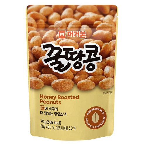 머거본 꿀땅콩, 70g, 1개