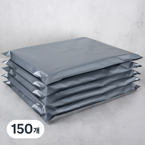 혜림봉투 HDPE 택배봉투 은색, 150개