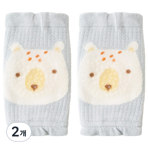 스타도어 심플 애니멀 메쉬 무릎보호대 Free 2p, 곰, 2개