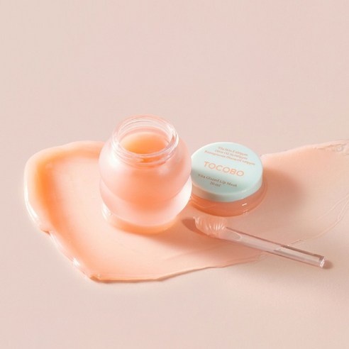 토코보 비타 글레이즈드 립 마스크 후기 분석 - 제형 근접 촬영