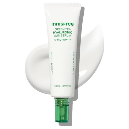 이니스프리 그린티 히알루론산 수분 선세럼 SPF50+ PA++++ 솔직 후기 | 실사용자 리뷰 분석 - 상품 이미지 1