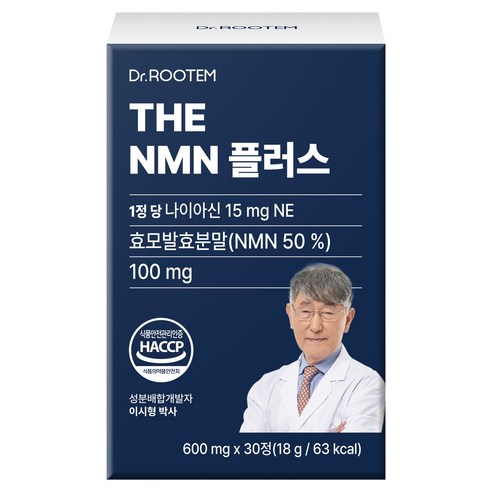 닥터루템 정품 THE NMN 플러스, 30정, 1개