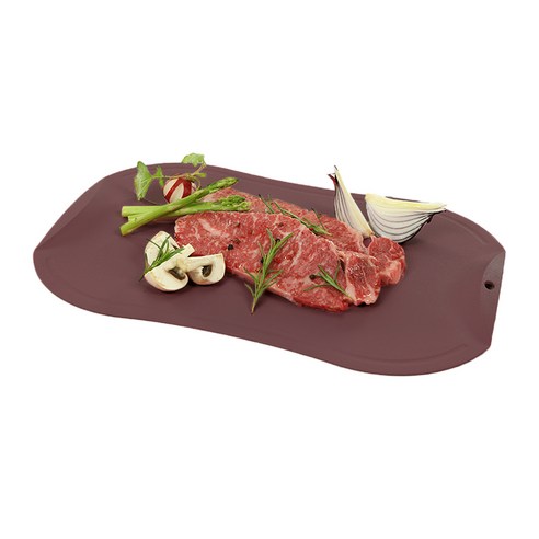 도블레 국산 특허받은 칼집나지 않는 항균도마 후기 분석 - 다양한 식재료 손질 모습