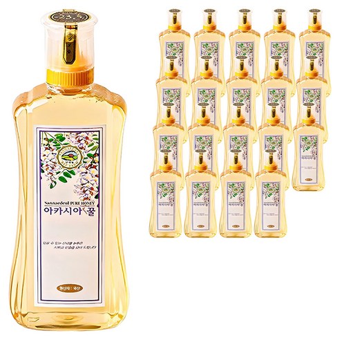 산내들농원 프리미엄 아카시아꿀 500g, 20개 솔직 후기 | 실사용자 리뷰 분석 썸네일