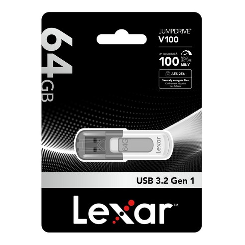 렉사 V100 USB 3.2 Gen 1 메모리, 64GB