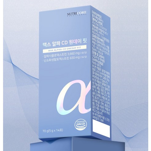 뉴트리코어 맥스 알파 CD 원데이 핏 맛있게 먹은 솔직 후기 - 상품 이미지 2
