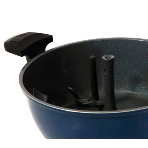 램프쿡 인덕션 자동회전냄비 HS-0010 후기 분석 - 조리 중인 모습