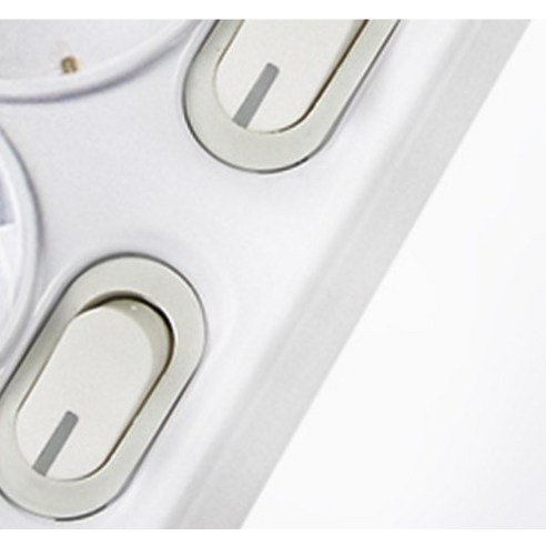 에코파워탭 국내 제조 개별 절전 과부하차단 멀티탭 2구 EPM 202N + 안전커버 이미지 3