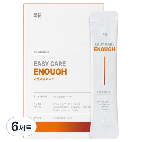 조공 반려동물 이지 케어 스틱 영양제, 80g, 종합영양제, 6세트