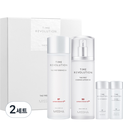 미샤 타임 레볼루션 더 퍼스트 기초화장품 2종 세트 솔직 후기 | 피부 타입별 분석 썸네일