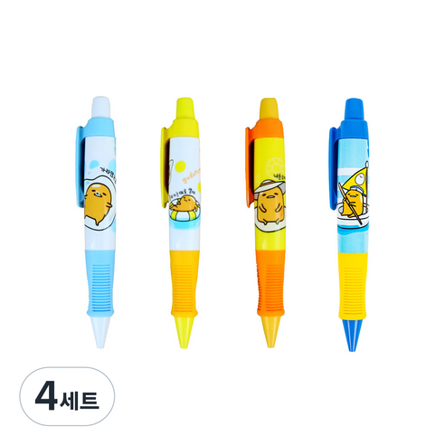 금홍팬시 구데타마 통통샤프 4종 랜덤발송, 0.5mm, 16개