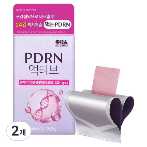 차바이오랩 PDRN 액티브, 30회분, 2개