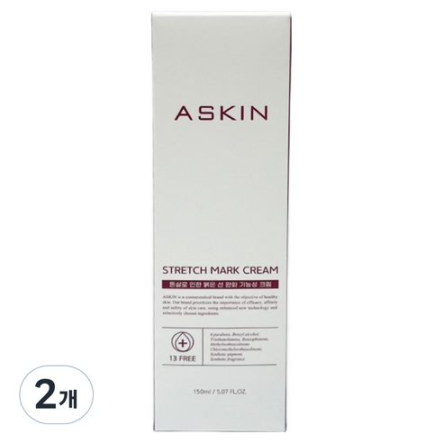 에이스킨 튼살크림, 2개, 150ml