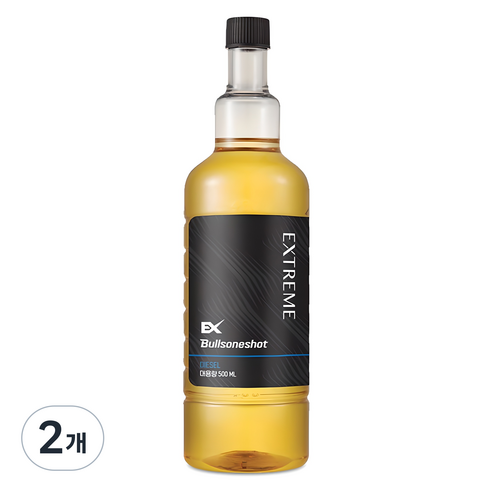불스원 불스원샷 익스트림 연료첨가제 디젤 500ml, 2개, 디젤/경유