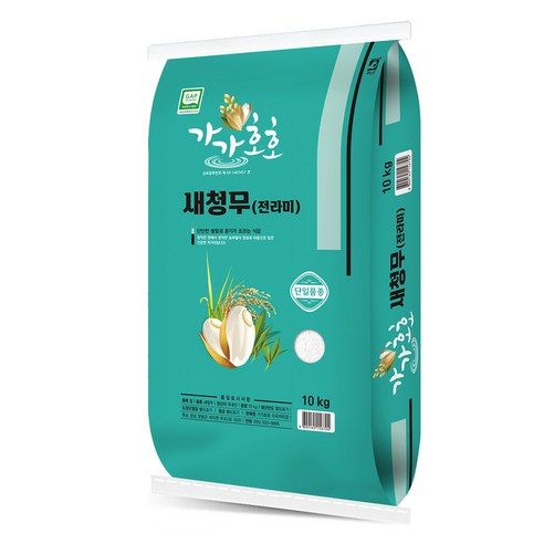 가가호호 새청무 쌀, 상등급, 10kg, 1개