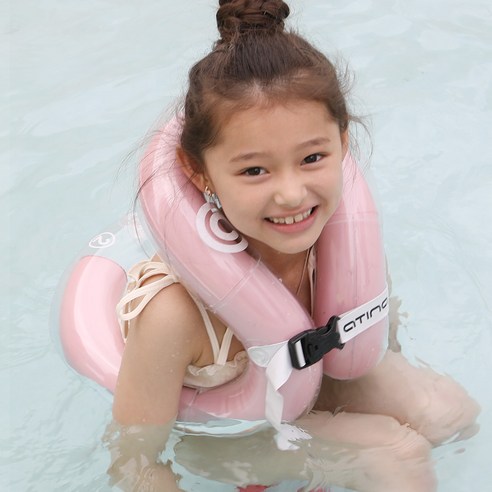 아티나 넥베스트 부력보조복, 베이비핑크, 1개