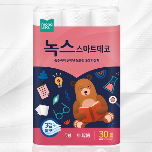 모나리자 녹스 스마트데코 3겹 고급롤화장지 솔직 후기 | 실사용자 리뷰 분석 - 상품 이미지 2